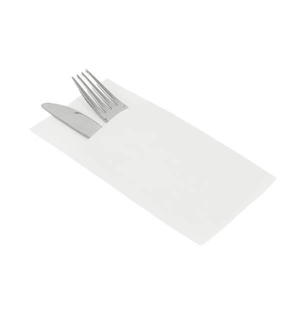 Servilleta Kanguro Airlaid Blanca 40x40cm (480 Uds) Servilleta Kanguro Airlaid Blanca 40x40cm (480 Uds)