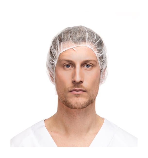 Gorros de Polipropileno Blanco Ø60cm (100 Uds) Gorros de Polipropileno Blanco Ø60cm (100 Uds)