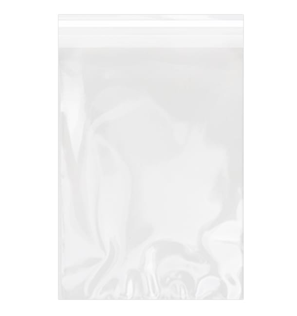 Bolsas de Plástico Biorientado con Solapa Adhesiva 25x35 cm G-160 (1000 Uds)