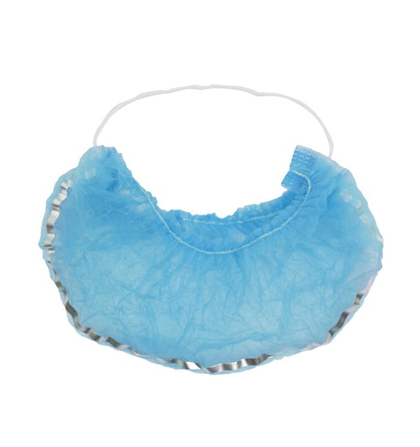 Cubrebarbas en TST de Polipropileno Azul Detectable (100 Uds) Cubrebarbas en TST de Polipropileno Azul Detectable (100 Uds)