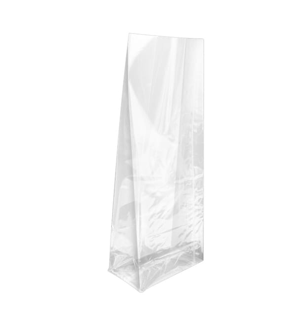 Bolsas Polipropileno Fondo Cuadrado 14x35+8cm G160 (100 Uds) Bolsas Polipropileno Fondo Cuadrado 14x35+8cm G160 (100 Uds)