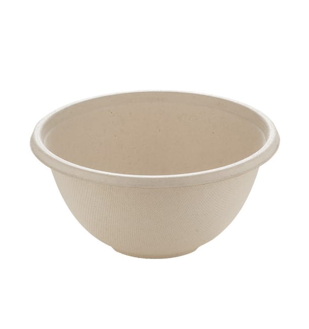 Bol de Caña de Azúcar "Buddha" 500ml Ø14x7cm (300 Uds) Bol de Caña de Azúcar "Buddha" 500ml Ø14x7cm (300 Uds)