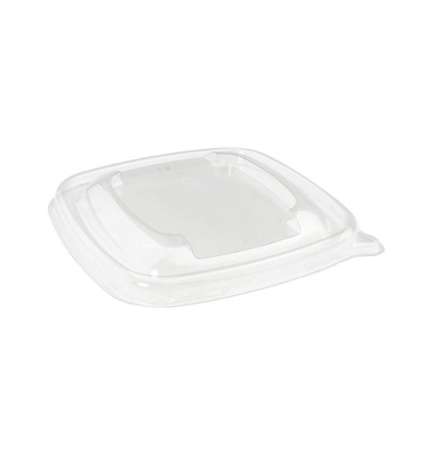 Tapa Plástico PET Transparente Bol 130x130mm (50 Uds) Tapa Plástico PET Transparente Bol 130x130mm (50 Uds)