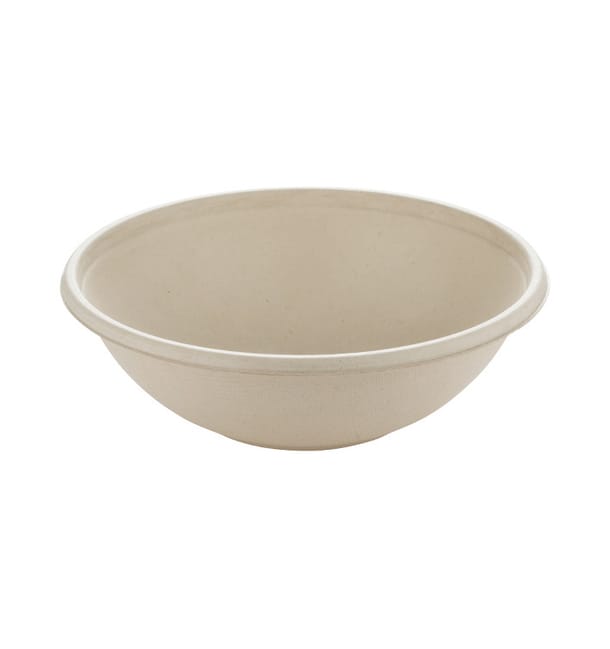 Bol de Caña de Azúcar "Buddha" 600ml Ø17x6cm (300 Uds) Bol de Caña de Azúcar "Buddha" 600ml Ø17x6cm (300 Uds)