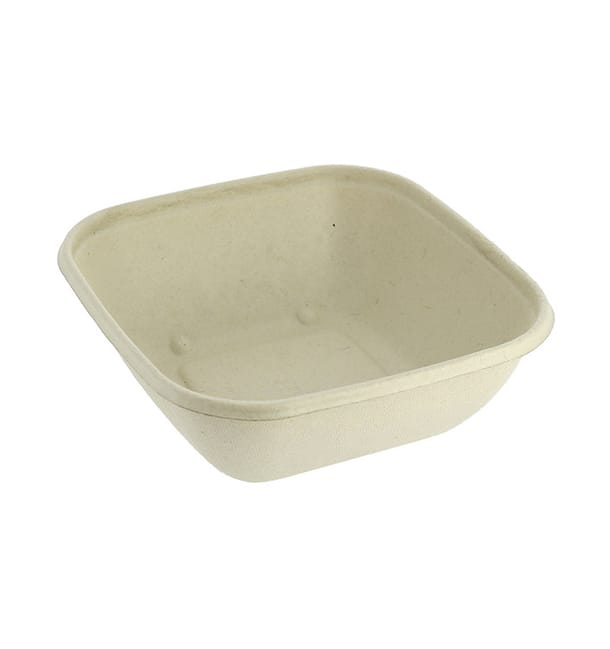 Bol de Caña de Azúcar 750ml 170x170x50mm (50 Uds) Bol de Caña de Azúcar 750ml 170x170x50mm (50 Uds)
