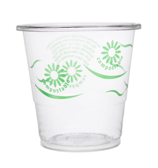 Vaso PLA "Green Spirit" Transparente 250ml (50 Uds) Vaso PLA "Green Spirit" Transparente 250ml (50 Uds)