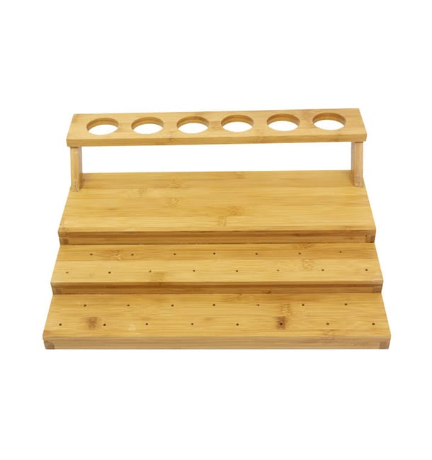Soporte de Bambú para Pinchos y Conos 29x35,5x11,5cm (1 Ud) Soporte de Bambú para Pinchos y Conos 29x35,5x11,5cm (1 Ud)