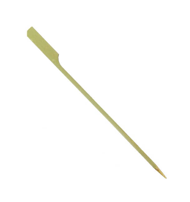Pinchos de Bambú "Golf" Verde Natural 18cm (250 Uds) Pinchos de Bambú "Golf" Verde Natural 18cm (250 Uds)