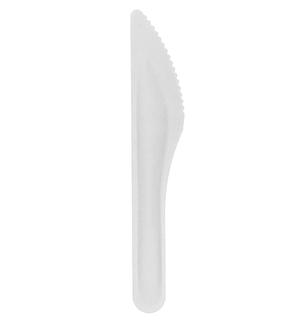 Cuchillo de Caña de Azúcar Blanco 16cm (1.000 Uds)