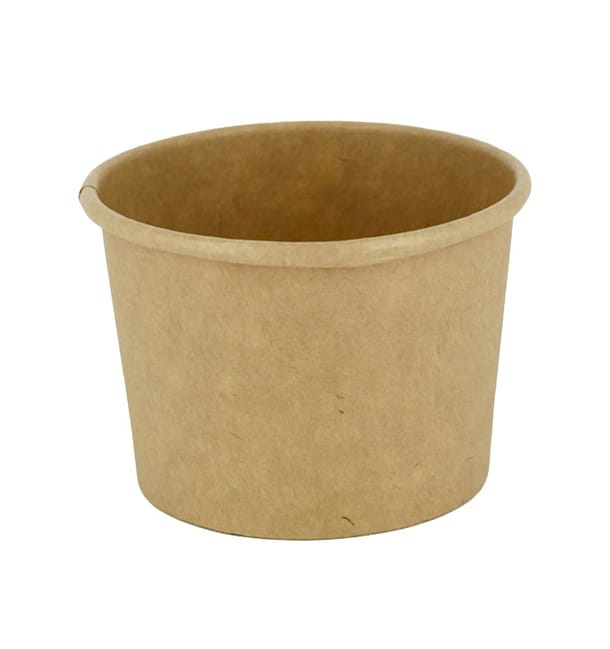 Tarrina Cartón Kraft para Salsas 100ml Ø7,3cm (50 Uds) Tarrina Cartón Kraft para Salsas 100ml Ø7,3cm (50 Uds)