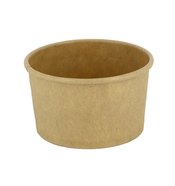 Tarrina Cartón Kraft para Salsas 50ml Ø6,3cm (1.000 Uds) Tarrina Cartón Kraft para Salsas 50ml Ø6,3cm (1.000 Uds)