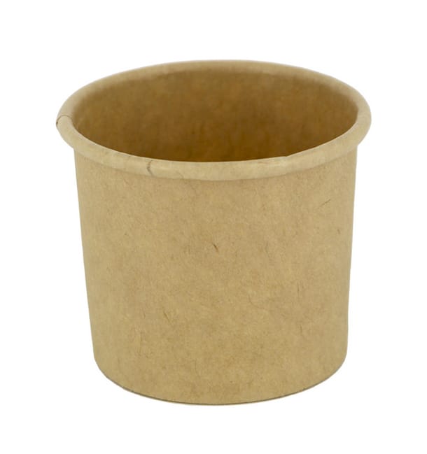 Tarrina Cartón Kraft para Salsas 30ml Ø4,3cm (50 Uds) Tarrina Cartón Kraft para Salsas 30ml Ø4,3cm (50 Uds)