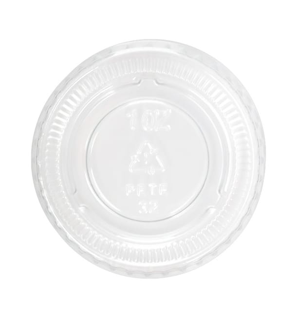 Tapa PET Transparente para Tarrina Salsas Ø4,8cm (100 Uds) Tapa PET Transparente para Tarrina Salsas Ø4,8cm (100 Uds)
