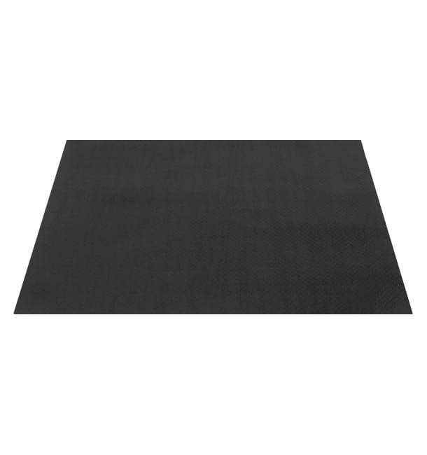 Mantel Individual de Papel Negro 30x40cm 40g/m² (500 Uds)