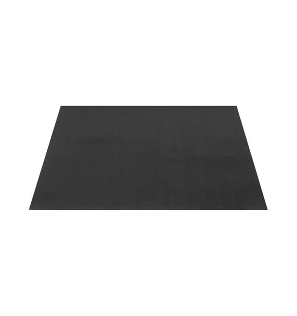 Mantel Individual de Papel Negro 30x40cm 40g/m² (500 Uds)