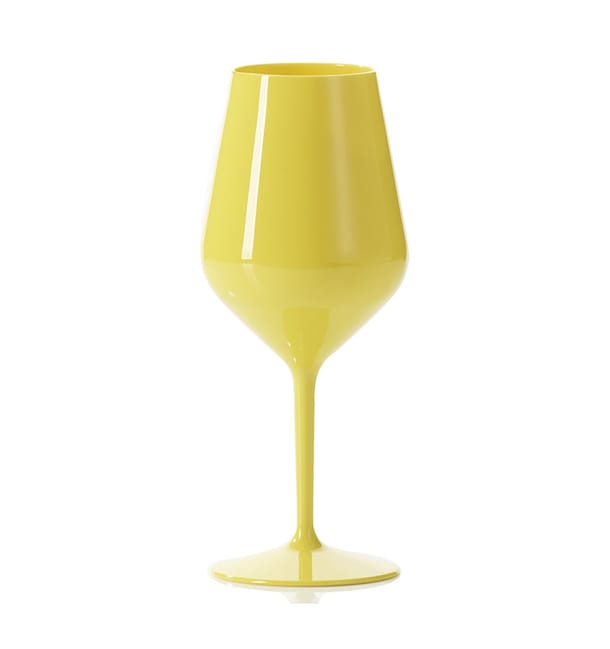 Copa Durable Tritán Amarilla para Vino 470ml (1 Ud) Copa Durable Tritán Amarilla para Vino 470ml (1 Ud)