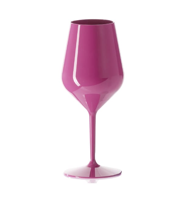 Copa Durable Tritán Rosa para Vino 470ml (1 Ud) Copa Durable Tritán Rosa para Vino 470ml (1 Ud)