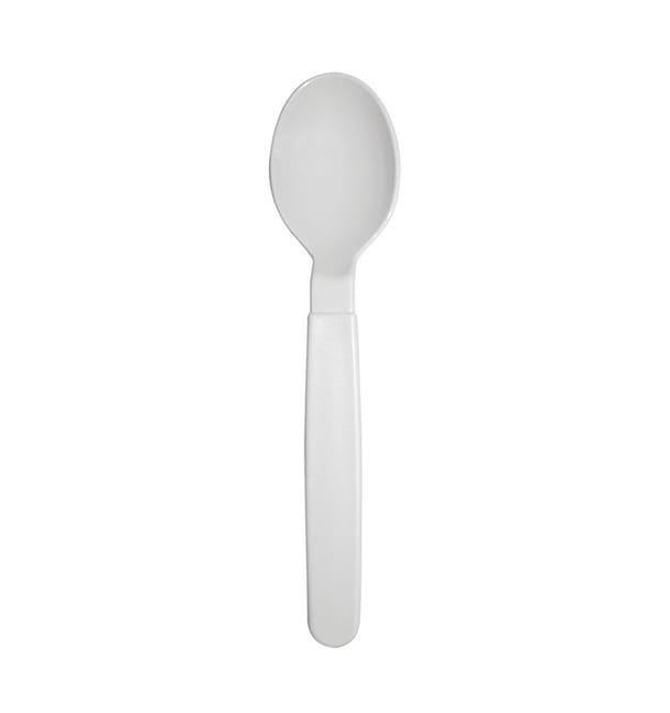Cuchara Reutilizable Durable PP Blanca 18,5cm (6 Uds) Cuchara Reutilizable Durable PP Blanca 18,5cm (6 Uds)