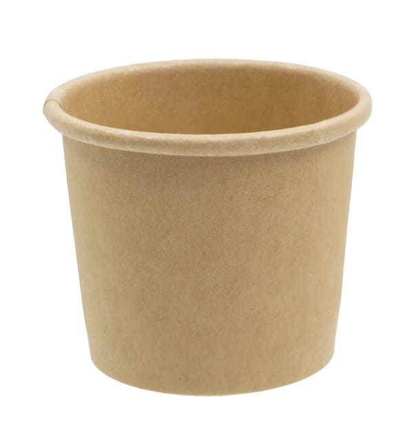 Tarrina Cartón Kraft para Salsas 30ml Ø4,4cm (50 Uds) Tarrina Cartón Kraft para Salsas 30ml Ø4,4cm (50 Uds)