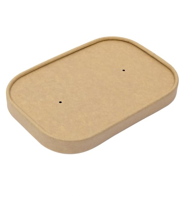 Tapa Rectangular Papel para Envases 17,2x12cm (50 Uds) Tapa Rectangular Papel para Envases 17,2x12cm (50 Uds)