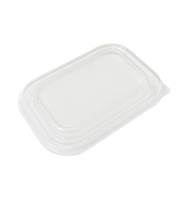 Tapa Rectangular rPET para Envases 17,2x12cm (50 Uds) Tapa Rectangular rPET para Envases 17,2x12cm (50 Uds)