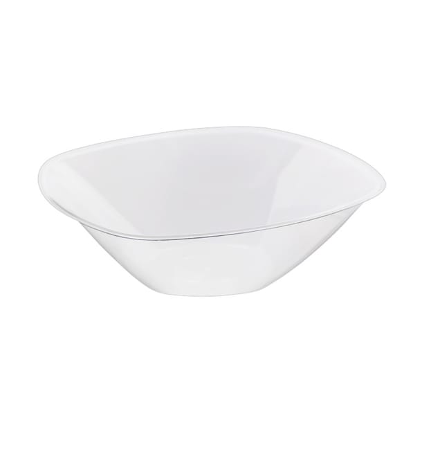 Bol PS Cristal Duro "Square" 1250ml Ø21cm (3 Uds) Bol PS Cristal Duro "Square" 1250ml Ø21cm (3 Uds)