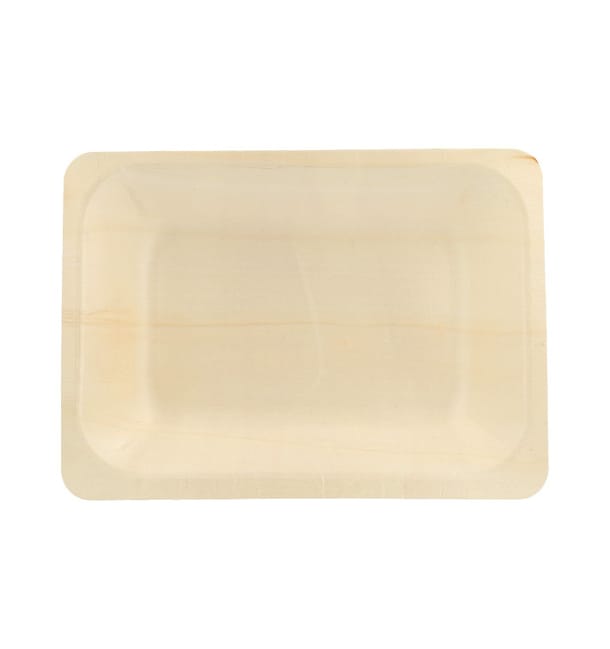 Bandeja de Madera 19,5x14x3cm (200 Uds) Bandeja de Madera 19,5x14x3cm (200 Uds)