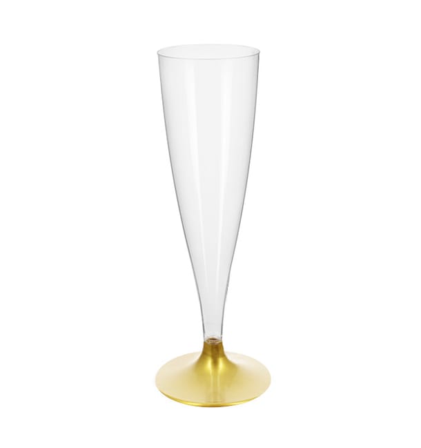 Copa Reutilizable PS Pie Oro Cava 140ml 2P (400 Uds) Copa Reutilizable PS Pie Oro Cava 140ml 2P (400 Uds)