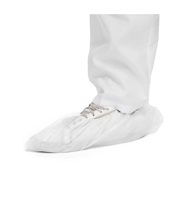 Cubrezapatos en Polietileno G80 Blanco (1.000 Uds) Cubrezapatos en Polietileno G80 Blanco (1.000 Uds)