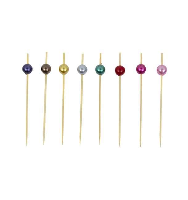 Pinchos de Bambú Perla Surtido 9cm (1.200 Uds) Pinchos de Bambú Perla Surtido 9cm (1.200 Uds)