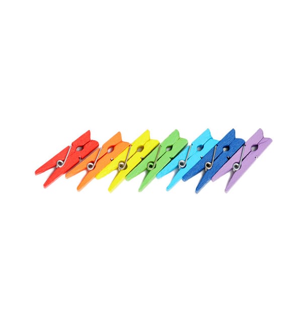 Pinzas de Bambú Catering Surtido 2,5cm (100 Uds) Pinzas de Bambú Catering Surtido 2,5cm (100 Uds)