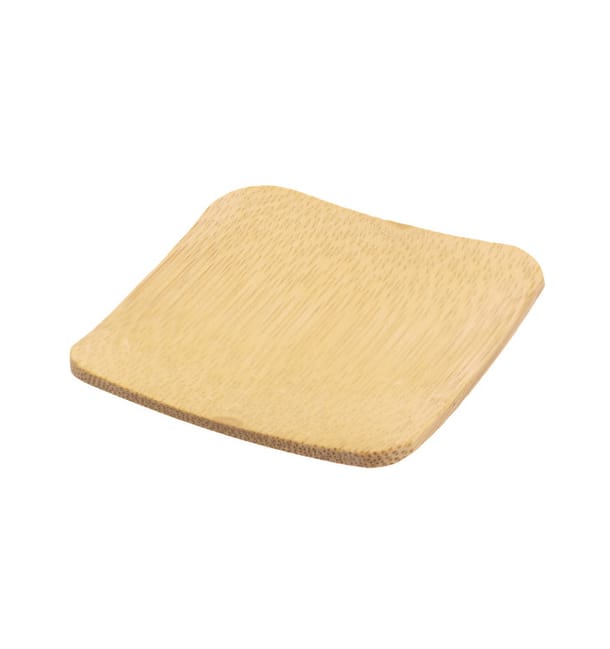 Plato Degustación de Bambu 6x6cm (288 Uds) Plato Degustación de Bambu 6x6cm (288 Uds)