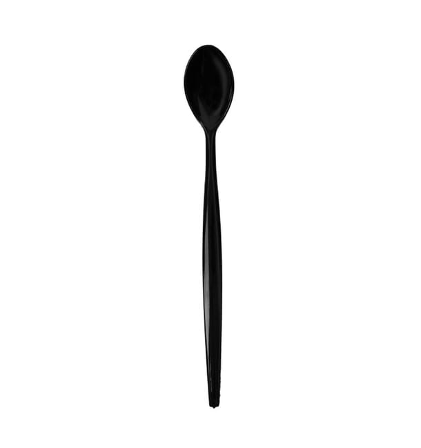 Cuchara de PS para Helados Negra 21cm (1.200 Uds) Cuchara de PS para Helados Negra 21cm (1.200 Uds)