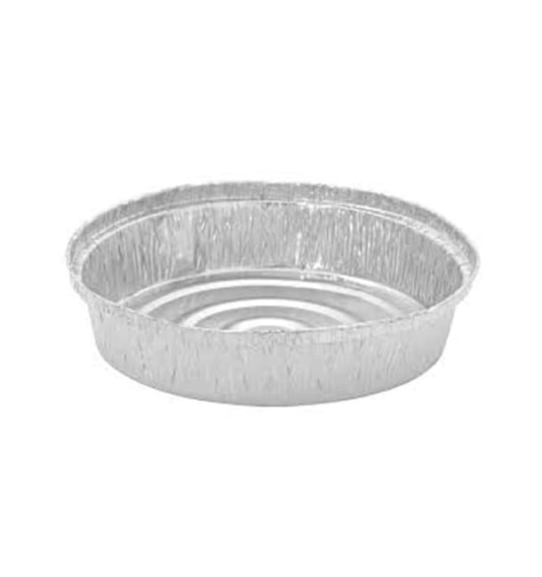 Envase de Aluminio Redondo para Pollos 900ml Envase de Aluminio Redondo para Pollos 900ml