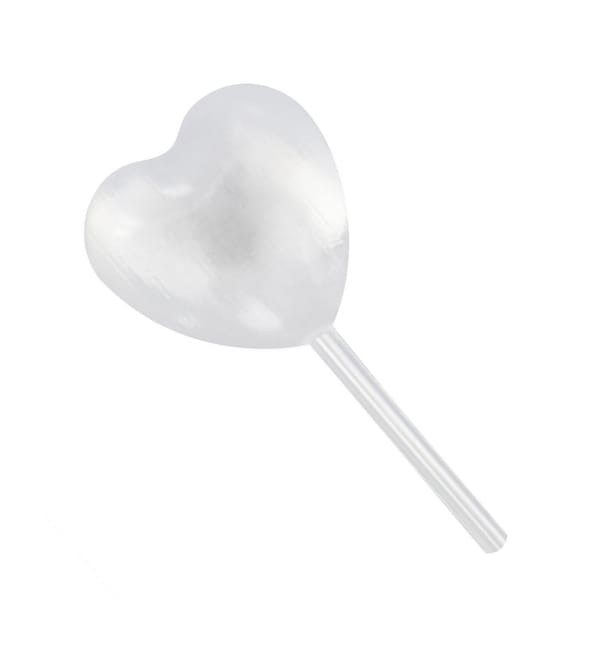 Pipeta de Plástico de Corazón para Catering 5,5cm (100 Uds) Pipeta de Plástico de Corazón para Catering 5,5cm (100 Uds)