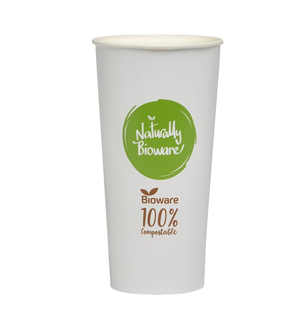 Vaso Cartón Bioware® Ø9,0cm 680ml (1.000 Uds) Vaso Cartón Bioware® Ø9,0cm 680ml (1.000 Uds)
