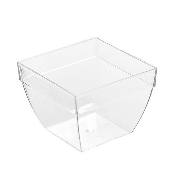 Bol Cuadrado de Degustación PS 5,5x3,3x4cm 75ml (200 Uds) Bol Cuadrado de Degustación PS 5,5x3,3x4cm 75ml (200 Uds)