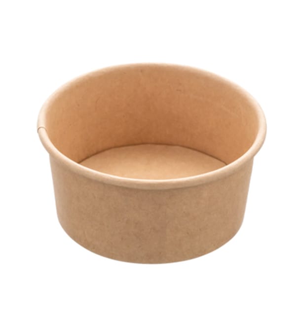 Tarrina Cartón Kraft Multi-Food 370ml Ø11,5cm (50 Uds) Tarrina Cartón Kraft Multi-Food 370ml Ø11,5cm (50 Uds)