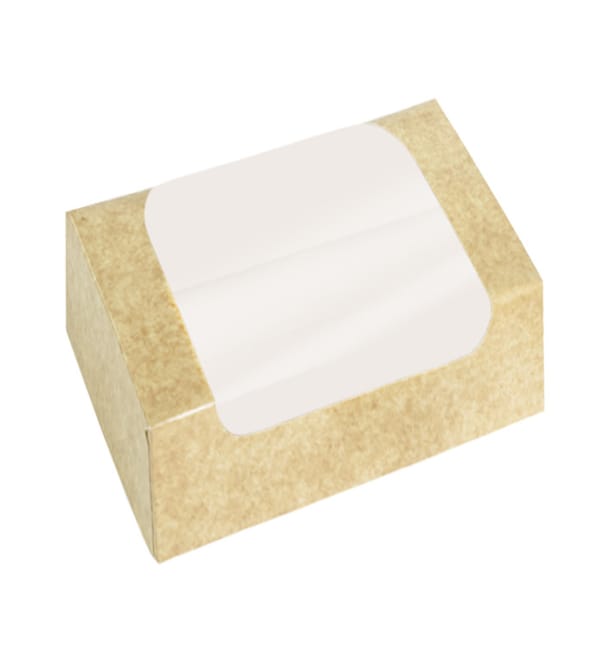Envase de Cartón Rectangular PackiPack Vision Kraft 18x10x8cm (50 Uds) Envase de Cartón Rectangular PackiPack Vision Kraft 18x10x8cm (50 Uds)