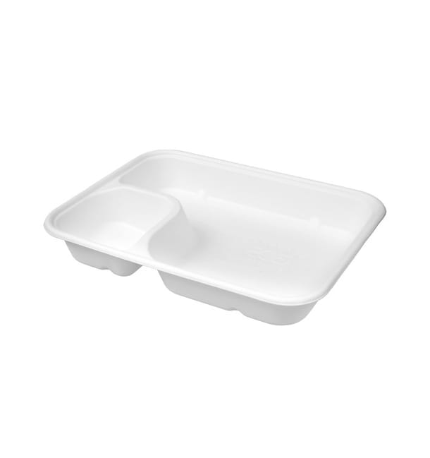 Bandeja de Caña de Azúcar para Nachos 2C 16,5x21x5x3,5cm (400 Uds) Bandeja de Caña de Azúcar para Nachos 2C 16,5x21x5x3,5cm (400 Uds)