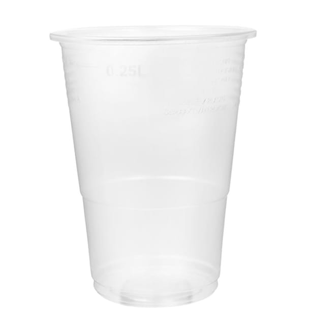 Vaso Reutilizable PP Transparente 300ml (50 Uds) Vaso Reutilizable PP Transparente 300ml (50 Uds)