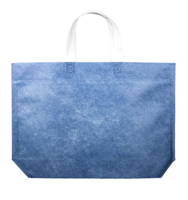 Bolsa Tela TNT con Base Hexagonal Azul 44+10x30cm (25 Uds) Bolsa Tela TNT con Base Hexagonal Azul 44+10x30cm (25 Uds)