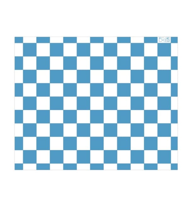 Envuelta Antigrasa “Vichy” Azul 20x24,5cm (1.000 Uds) Envuelta Antigrasa “Vichy” Azul 20x24,5cm (1.000 Uds)