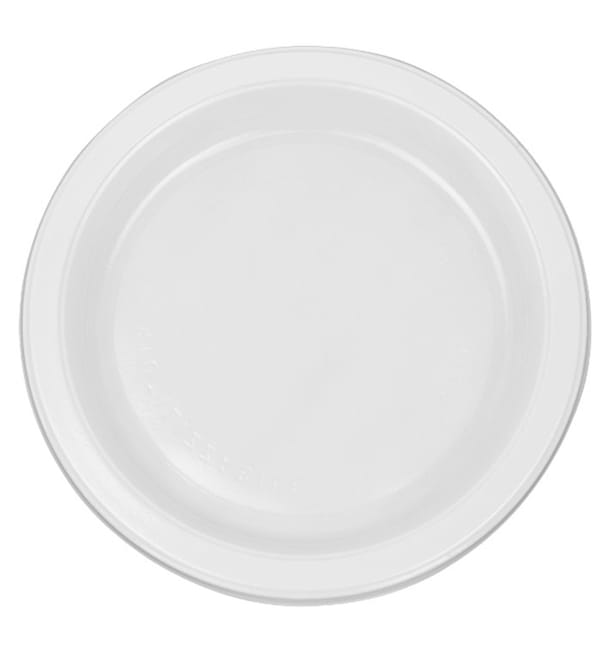 Plato Reutilizable PS Llano Blanco 16,5cm (50 Uds) Plato Reutilizable PS Llano Blanco 16,5cm (50 Uds)