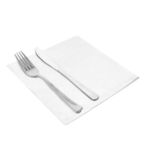 Servilleta de Papel Punta-Punta 40x40cm 2C Blanca (50 Uds) Servilleta de Papel Punta-Punta 40x40cm 2C Blanca (50 Uds)