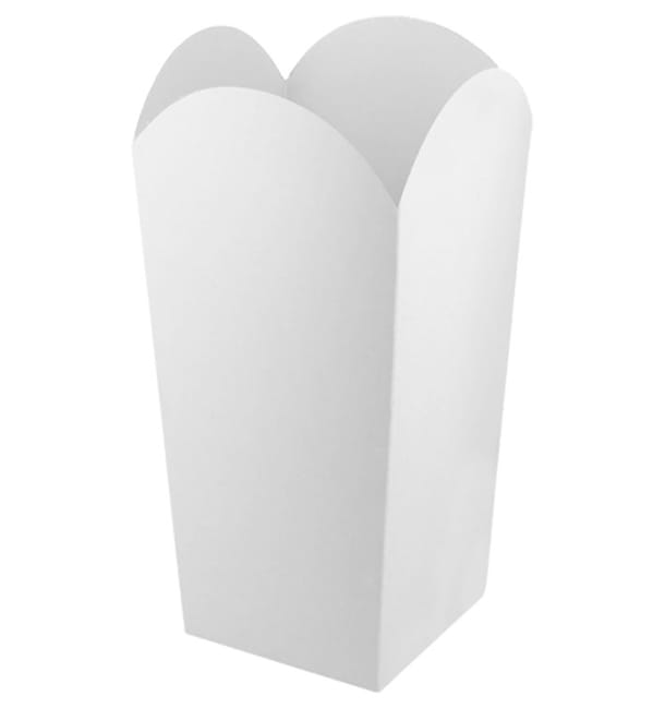 Caja Palomitas Pequeña Blanca 45gr 6,5x8,5x15cm (700 Uds) Caja Palomitas Pequeña Blanca 45gr 6,5x8,5x15cm (700 Uds)