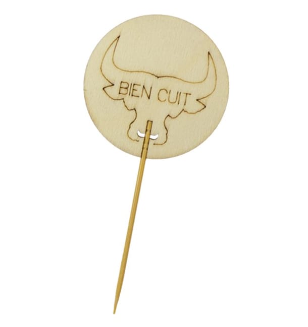 Palillo de Cocina de Bambú “Bien Cuit” 9cm (60 Uds) Palillo de Cocina de Bambú “Bien Cuit” 9cm (60 Uds)