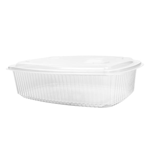 Tarrina Tapa Alta Bisagra PP 1500ml Microondas (25 Uds) Tarrina Tapa Alta Bisagra PP 1500ml Microondas (25 Uds)