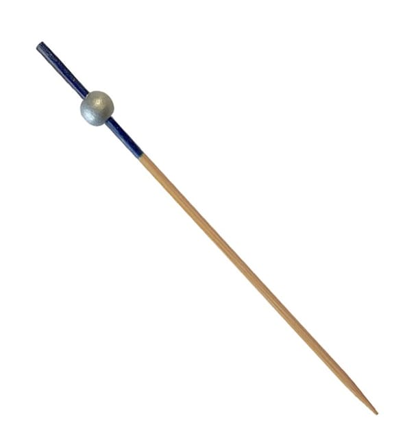 Pincho de Bambú Azul/Plata 10cm (1.200 Uds) Pincho de Bambú Azul/Plata 10cm (1.200 Uds)