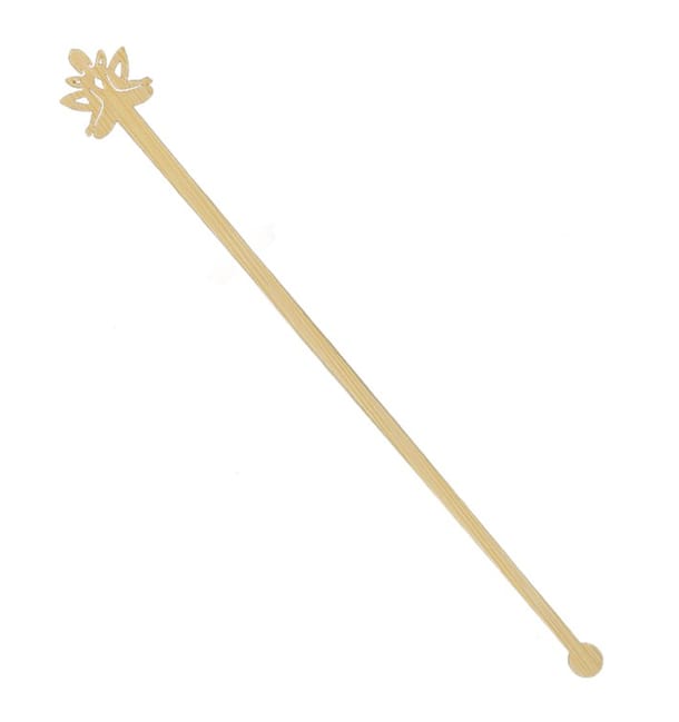 Agitador de Bambú “Bouddha 2” para Bebida 18cm (600 Uds) Agitador de Bambú “Bouddha 2” para Bebida 18cm (600 Uds)